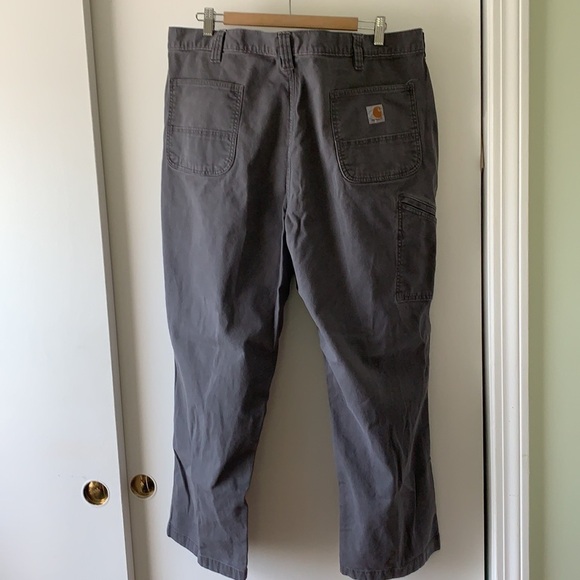 Carhartt Relaxed Fit  Gray Pants 44x30 - Picture 3 of 6